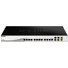 D-Link 16 Port switch including 12x10G ports, 2xSFP & 2xSFP/Combo