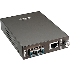 D-Link 1000BaseT to 1000BaseLX Singlemode Media Converter with SC Fiber Connector