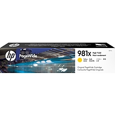 HP 981X High Yield Yellow Original PageWide Cartridge