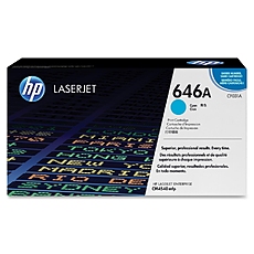 HP 646A Cyan LaserJet Toner Cartridge