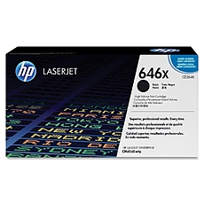 HP 646X Black LaserJet Toner Cartridge