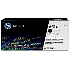 HP 651A Black LaserJet Toner Cartridge