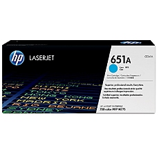 HP 651A Cyan LaserJet Toner Cartridge