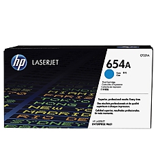 HP 654A Cyan Original LaserJet Toner Cartridge