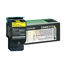 Lexmark C540A1YG C54x, X54x Yellow Return Programme 1K Toner Cartridge