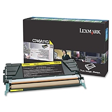 Lexmark C746A1YG C746, 748 Yellow Return Programme 7K Toner Cartridge