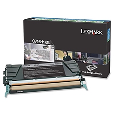 Lexmark C746H1KG C/X746, 748 Black Return Programme 12K Toner Cartridge