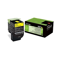 Lexmark 70C20Y0 CS/CX310, 410, 510 Yellow Return Programme 1K Toner Cartridge