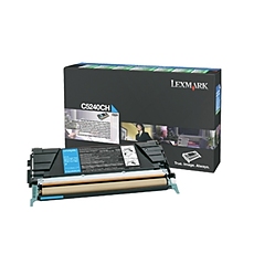 Lexmark C5240CH C534 Cyan Return Programme 7K Toner Cartridge