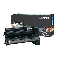 Lexmark C780H1YG C780, C/X782, 782XL Yellow Return Programme 10K Print Cartridge