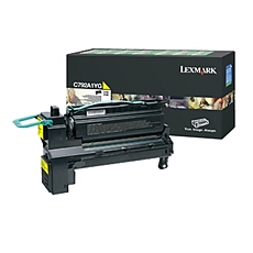 Lexmark C792A1YG C/X792 Yellow Return Programme 6K Print Cartridge