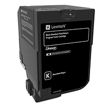 Lexmark 74C2SK0 CS720, CS/CX725 Black Return Programme 7K Toner Cartridge