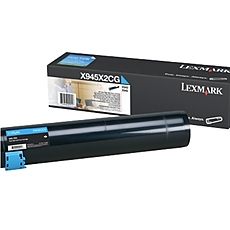 Lexmark X945X2CG X940, 945 Cyan 22K Toner Cartridge