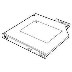 HPE 9.5mm SATA DVD-ROM JackBlack Gen9 Optical Drive