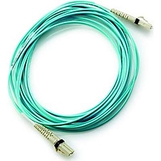 HPE 2m Multi-mode OM3 50/125um LC/LC 8Gb FC and 10GbE Laser-enhanced Cable 1 Pk