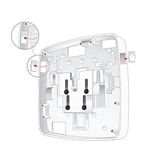 HP AP-220-MNT-W3 Low Prof Secure AP Mnt Kit