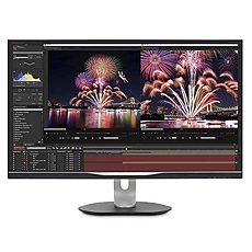 Philips 328P6AUBREB, 31.5" Wide IPS LED, 4 ms, 1200:1, 50M:1 SmartContrast, 450 cd/m2, 2560x1440 , Pivot, Heigh Adjust, USB-C (DP Alt mode,PD,data)/USB 3.0, D-Sub, HDMI, DP, Speakers, Black