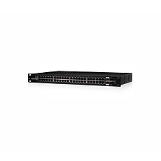 Комутатор Ubiquiti ES-48-750W, 48-порта GbE PoE+, 2xSFP, 2xSFP+ слота, 750W, управляем