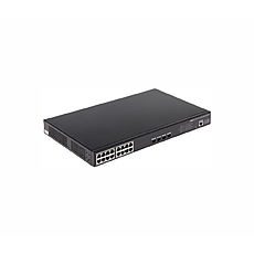 Комутатор Dahua PFS4420-16GT-250, 16GE PoE+, 4GE, L2 web управление, 250W