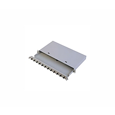 Оптичен панел 3M SPP3-E-1CS, 12 порта/ 24 влакна, 1U, сив, SC SX, LC DX