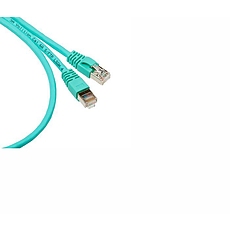 Пач кабел 3M VOL-6ASFL-L5, RJ45, S/FTP, CAT6a, 5м, тюркоаз