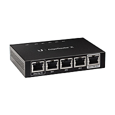 Рутер Ubiquiti EdgeRouter X, 5-порта GbE, PoE захранване вход/ изход