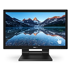 Philips 222B9T, 21.5" Wide TN LED, 2 ms, 1000:1, 50M:1 DCR, 250 cd/m2, 1920x1080@60Hz, Touch, Heigh Adjust, Tilt, USB, D-Sub, DVI, HDMI, DP, Headphone Out, Speakers, Black