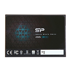 Solid State Drive (SSD) SILICON POWER A55, 2.5", 512 GB, SATA3 3D NAND flash