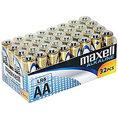 Алкални батерии MAXELL LR6 1,5V AA 32 бр. pack