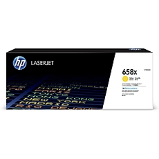 HP 658X Yellow LaserJet Toner Cartridge