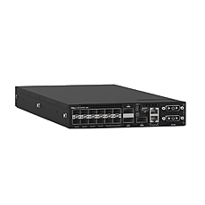 Dell EMC Switch S4112F, 12 x 10GbE SFP+, 3 x 100GbE QSFP28, IO to PSU, 2 x AC PSU, OS10, 1Yr PS NBD, 210-AOYR