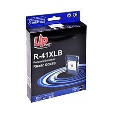 Мастило гел UPRINT GC41K, RICOH, 36ml, 2500 копия, 405761, Черен