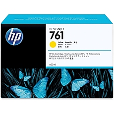 HP 761 400-ml Yellow Designjet Ink Cartridge