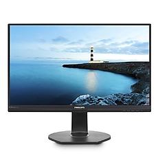 Philips 241B7QUPBEB, 23.8" Wide IPS, LED, 5ms, 1000:1, 20M:1 DCR, 1920x1080@60Hz, Tilt, Swivel, Heigh Adjust, Pivot, D-Sub, HDMI, DP, USB Type-C, RJ45, Headphone Out, Speakers, Black