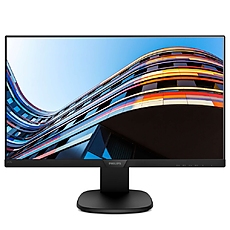 Philips 243S7EHMB, 23.8" Wide IPS, LED, 5ms, 1000:1, 20M:1 DCR, 250 cd/m2, 1920x1080@60Hz, Tilt, Swivel, Heigh Adjust, Pivot, D-Sub, HDMI, DP, Headphone Out, Speakers, Black