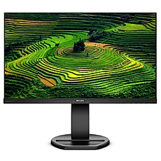 Philips 241B8QJEB, 23.8" Wide IPS, LED, 5ms, 1000:1, 20M:1 DCR, 250cd/m2, 1920x1080@60Hz, Tilt, Swivel, Heigh Adjust, Pivot, D-Sub, HDMI, DVI, DP, USB, Headphone Out , Speakers, Black