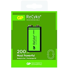 Акумулаторна Батерия GP R22 8.4V 200mAh RECYKO 20R8HN-GB1 NiMH 1бр. в опаковка GP