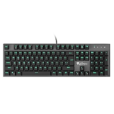 Genesis Mechanical Gaming Keyboard Thor 300 Green Backlight Outemu Blue Switch Us Layout