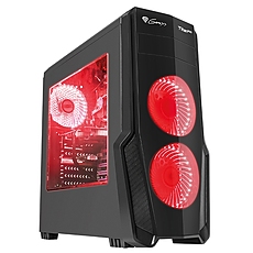 Genesis Case Titan 800 Red Midi Tower Usb 3.0