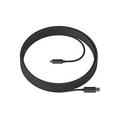 Logitech Strong USB Cable 10m, USB 3.2, Male USB A to Male USB C, Graphite