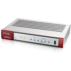 Защитна стена ZYXEL USG ATP100 UTM BDL Sandboxing, 10/100/1000, 3x LAN/DMZ, 1x WAN, 1xSFP, 1xOPT, 1xUSB, с включени лицензи за 1 година