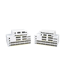 Cisco CBS350 Managed 8-port GE, Full PoE, Ext PS, 2x1G Combo