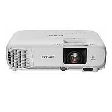 Epson EB-FH06, Full HD 1080p (1920 x 1080, 16:9), 3 500 ANSI lumens, 16 000:1, USB, 2x HDMI, VGA, Wireless 802.11b/g/n (optional), Lamp warr: 12 months or 1000 h, White