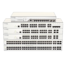 D-Link 28-Port Gigabit Nuclias Smart Managed Switch including 4x 1G Combo Ports (With 1 Year License)