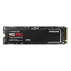 Samsung SSD 980 PRO 2TB Int. PCIe Gen 4.0 x4 NVMe 1.3c, V-NAND 3bit MLC, Read up to 7000 MB/s, Write up to 5100 MB/s, Elpis Controller, Cache Memory 2GB DDR4