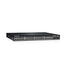 Dell EMC PowerSwitch N3248X-ON, 48x1/2.5/5/10G RJ-45, 4x25G SFP28, 2x100G QSFP28, 1xAC PSU, IO/PS, OS6, Lifetime Limited Hardware Warranty