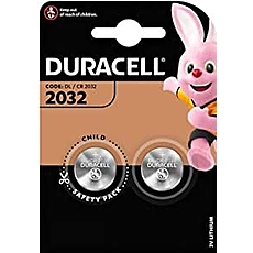 Бутонна батерия литиева GP CR2032 3V  2 бр. в блистер DURACELL