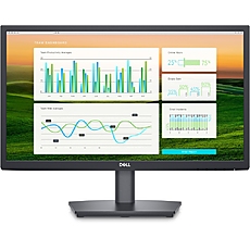 Dell E2222HS, 21.5" Wide LED Anti-Glare, VA Panel, 5ms, 3000:1, 250 cd/m2, 1920x1080 Full HD , HDMI, VGA, DisplayPort, ComfortView, speakers, Height, Tilt, Black