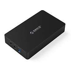 Orico кутия за диск Storage - Case - 3.5 inch USB3.0 UASP black - 3569S3