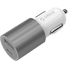 Orico зарядно за кола Charger Car 12V-24V - TYPE C + USB silver - UCF-2U